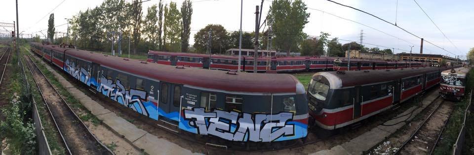 Graffiti Train - Photo by Dobraidelo