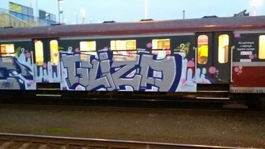 Graffiti Train - Photo by Dobraidelo