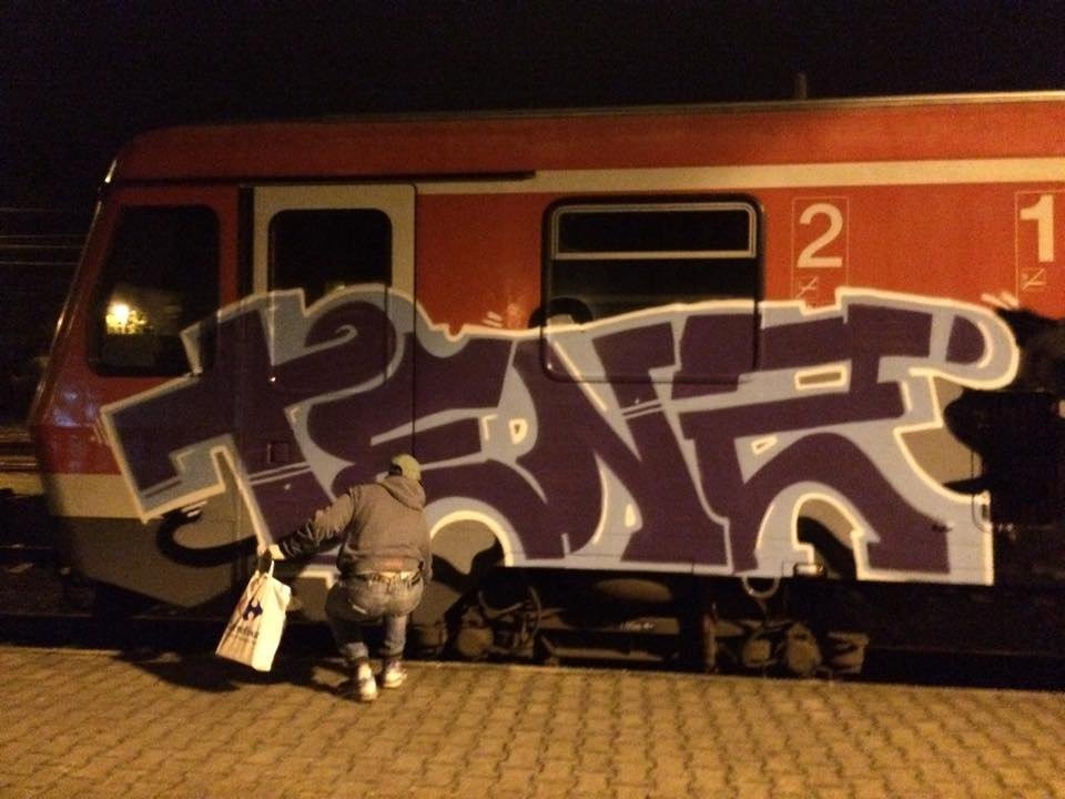 Graffiti Train - Photo by Dobraidelo