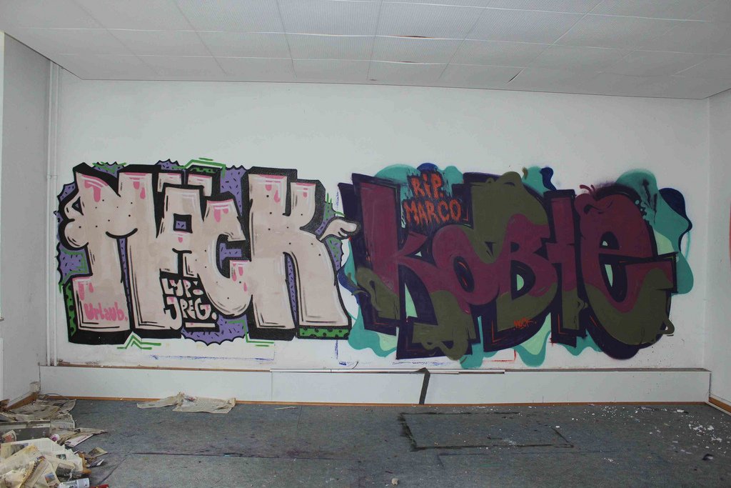 Graffiti Wall - Photo by Doedelup - mäck, kobie, jpeg