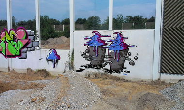 Graffiti Wall in Neuss - Photo by Doedelup - orsm