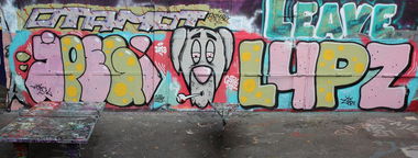 Graffiti Wall in Köln - Photo by Doedelup - jpeg, lyp (2013)