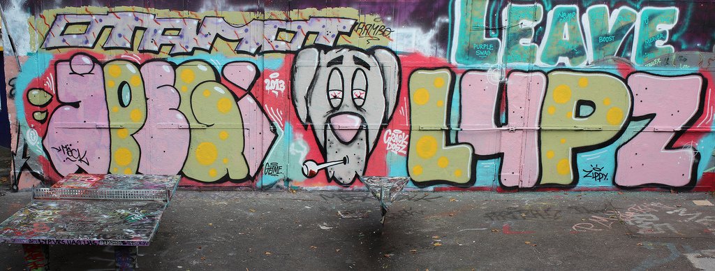 Graffiti Wall in Köln - Photo by Doedelup - jpeg, lyp (2013)