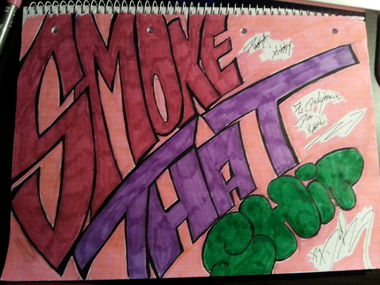 Graffiti Sketch - Photo by Don