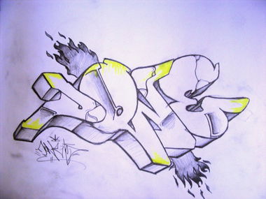 Graffiti Sketch - Photo by DoneR