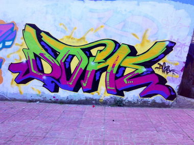 Graffiti Wall in Istanbul - Photo by DoneR - done, wall, ?stanbul (2010)