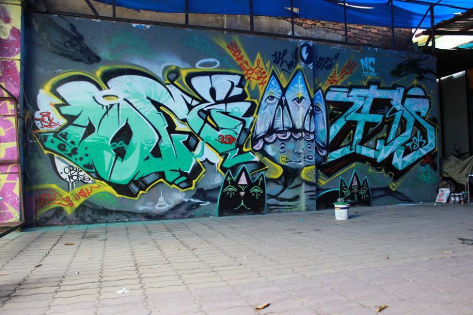 Graffiti Wall - Photo by DonerTSK