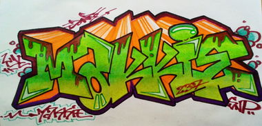 Graffiti Sketch - Photo by DonroSNP (2025)