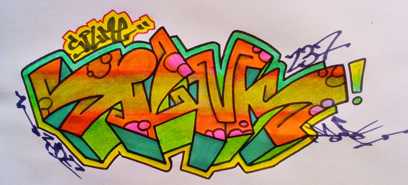 Graffiti Sketch - Photo by DonroSNP (2026)