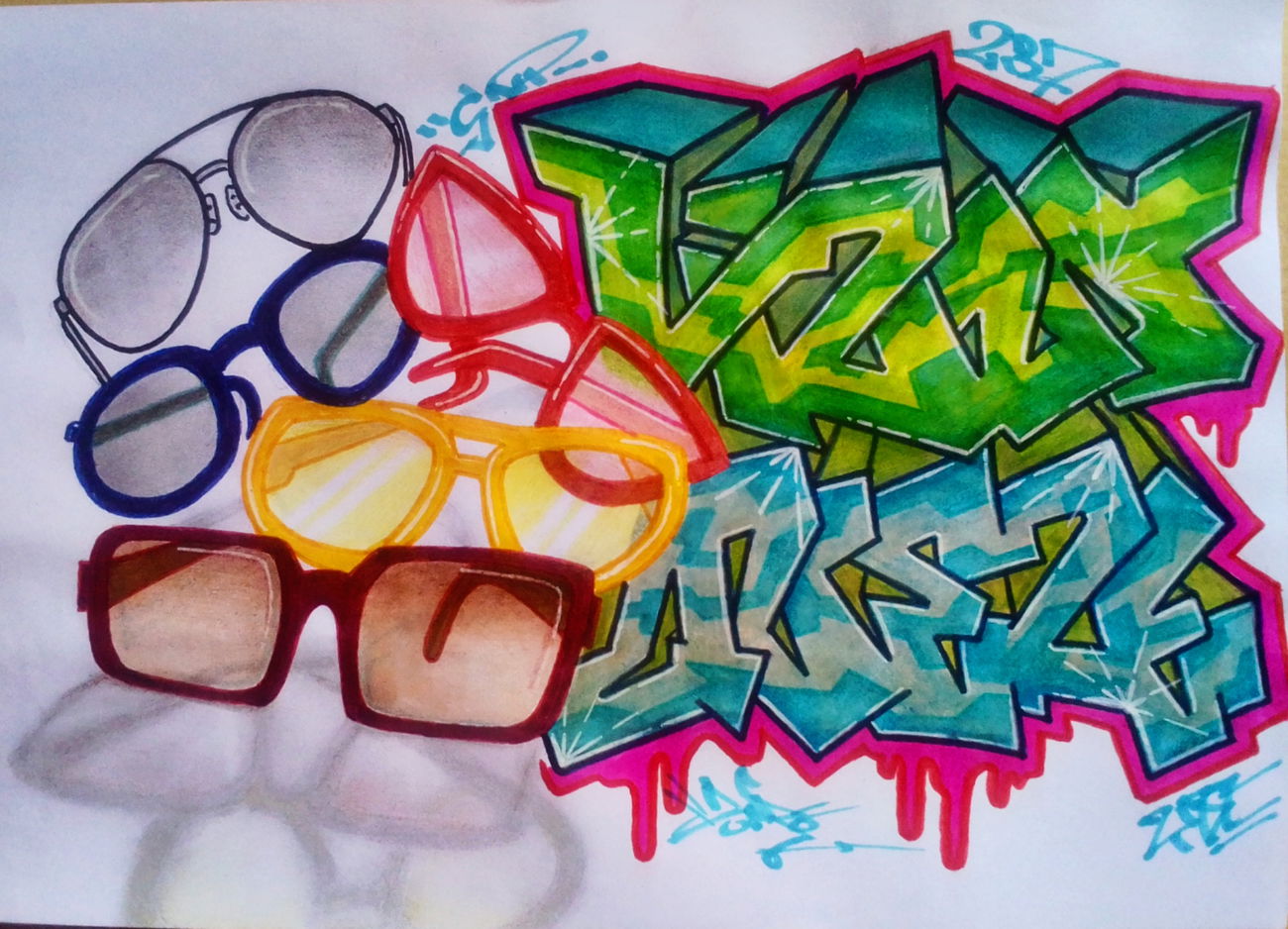 Graffiti Sketch - Photo by DonroSNP (2026)
