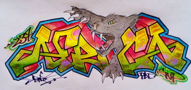 Graffiti Sketch - Photo by DonroSNP (2026)
