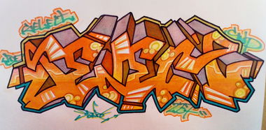 Graffiti Sketch - Photo by DonroSNP (2026)