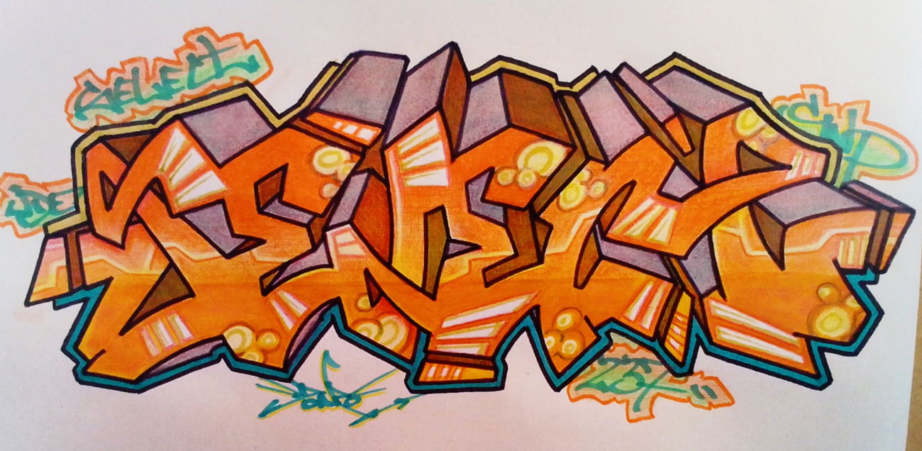 Graffiti Sketch - Photo by DonroSNP (2026)