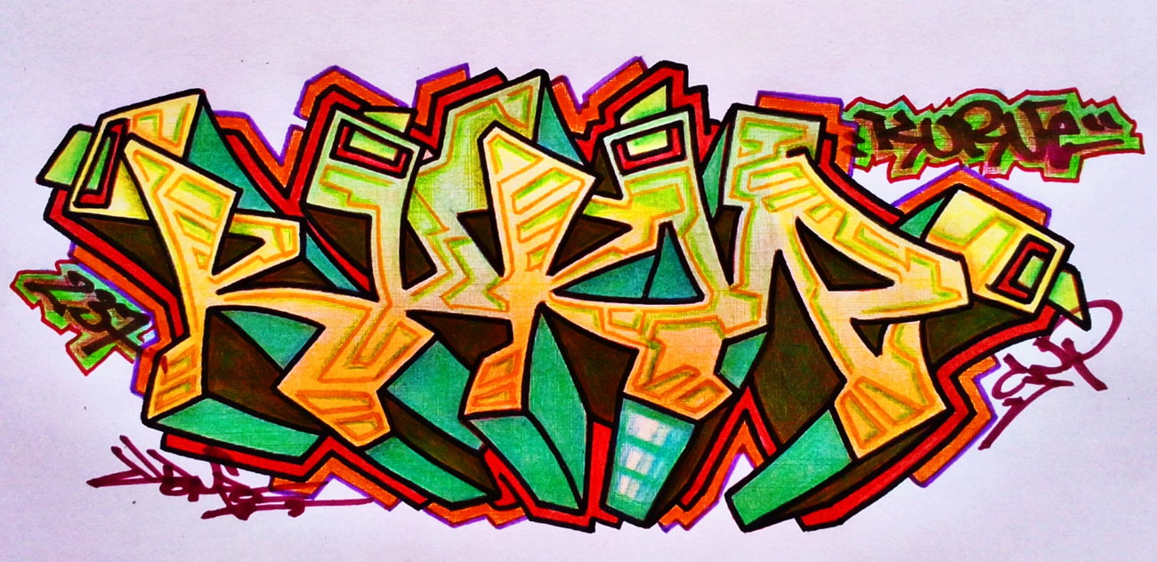 Graffiti Sketch - Photo by DonroSNP (2026)