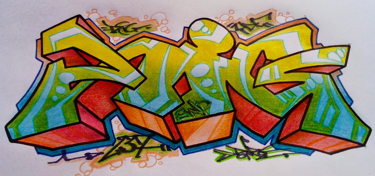 Graffiti Sketch - Photo by DonroSNP (2026)