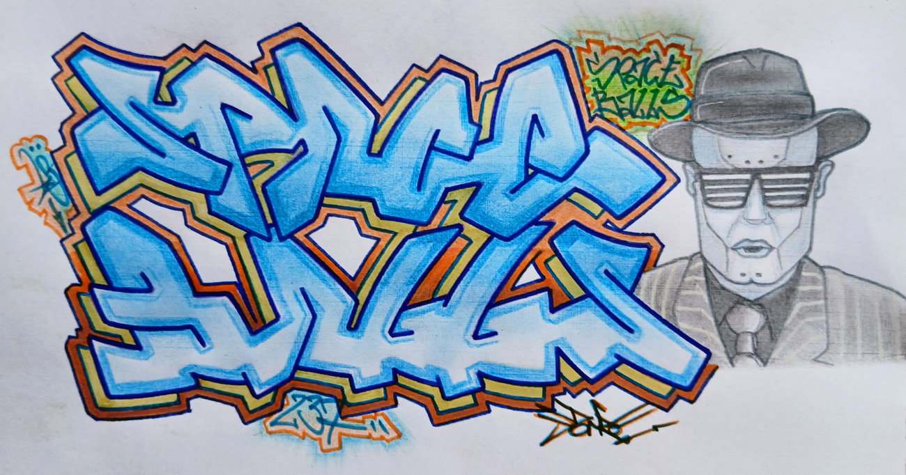 Graffiti Sketch - Photo by DonroSNP (2026)