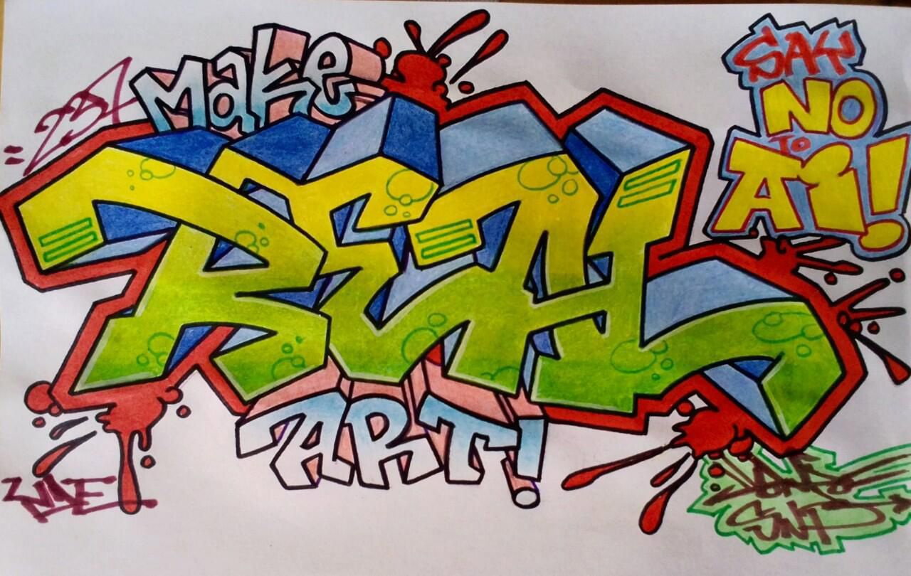 Graffiti Sketch - Photo by DonroSNP (2026)