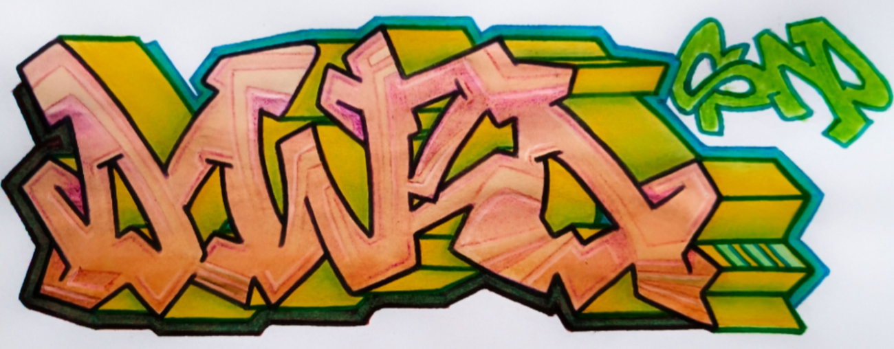 Graffiti Sketch - Photo by DonroSNP (2026)