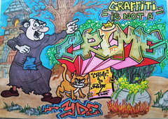 Graffiti Sketch - Photo by DonroSNP (2025)