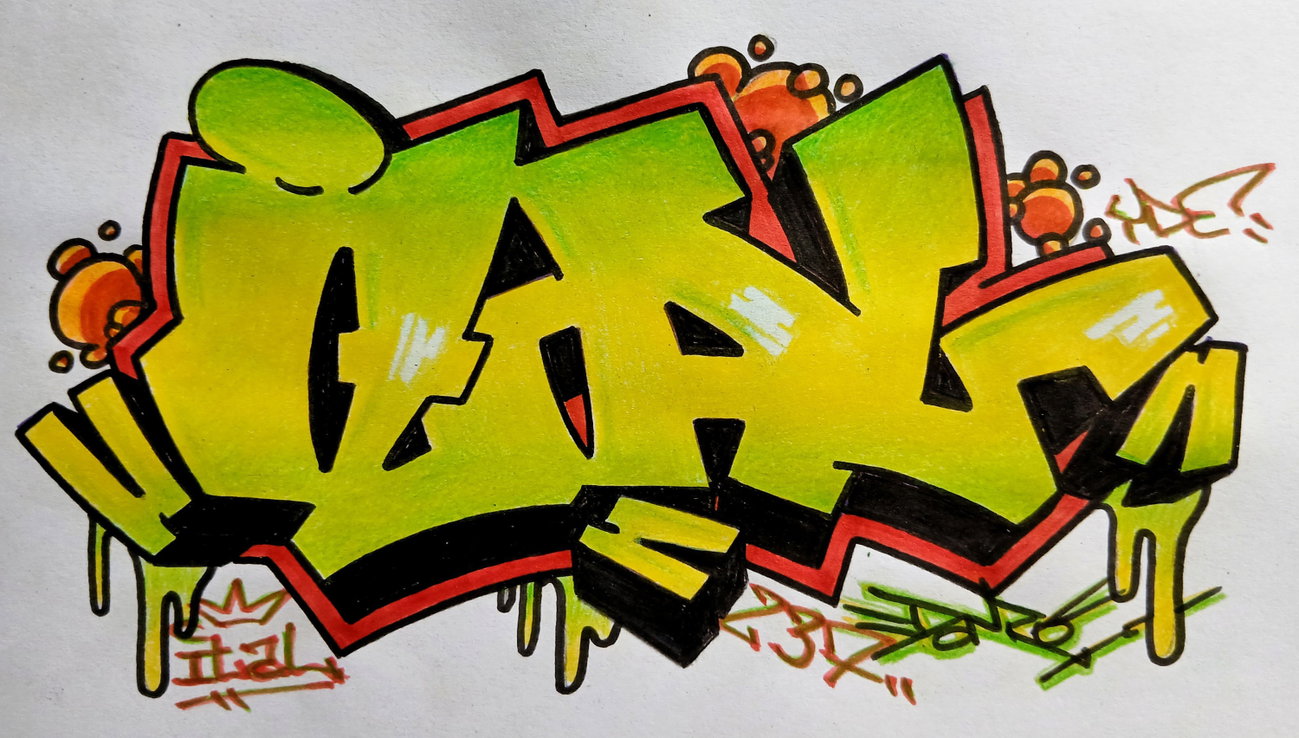 Graffiti Sketch - Photo by DonroSNP (2026)