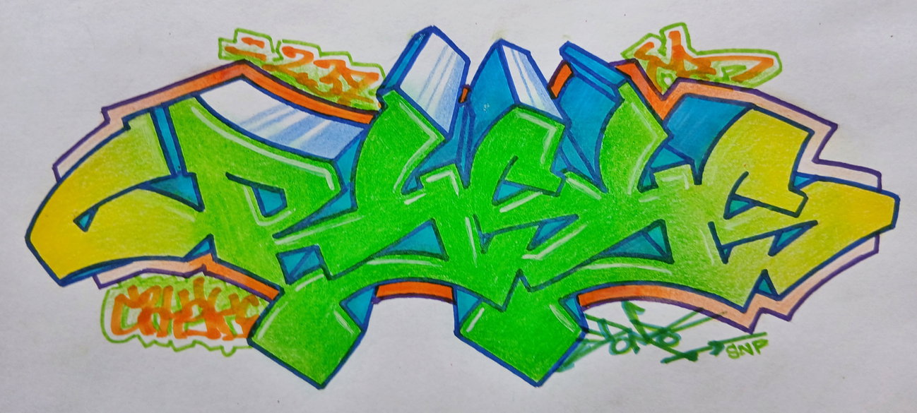 Graffiti Sketch - Photo by DonroSNP (2026)