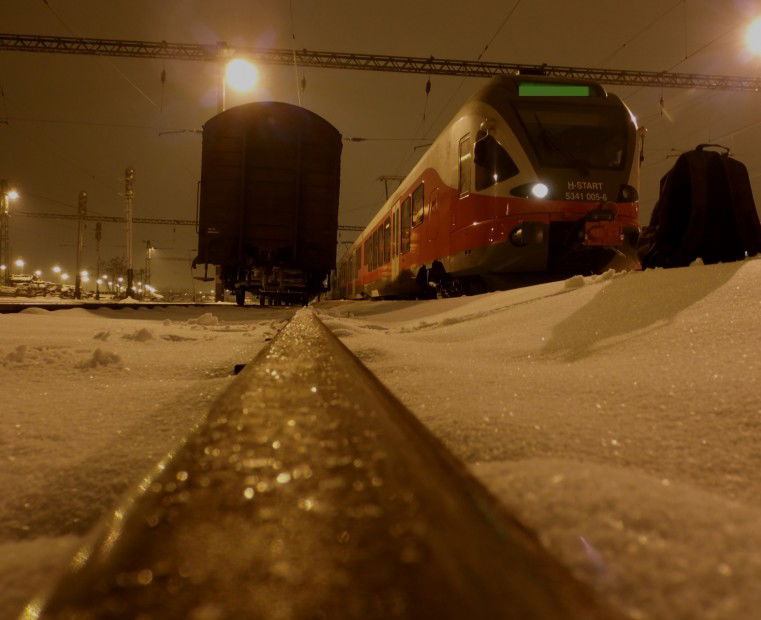 Graffiti Artwork in Hungary - Photo by Donszkoj - Flirt, Máv, Hungary