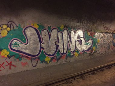 Graffiti Bombing in Budapest - Photo by Donszkoj - Bp, Budapes, hungary (2015)