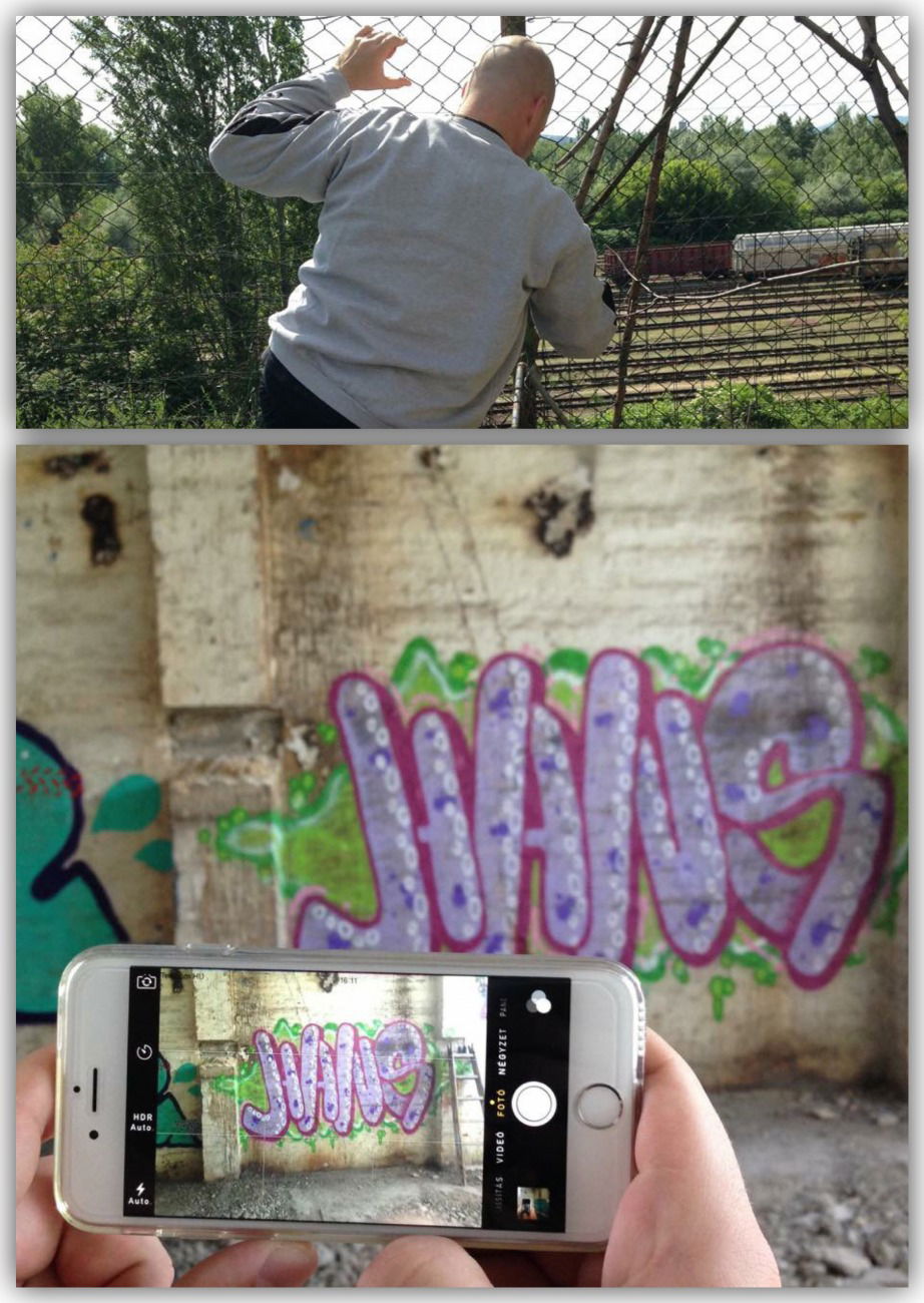 Graffiti Wall - Photo by Donszkoj - Hans, crew, hungary (2015)