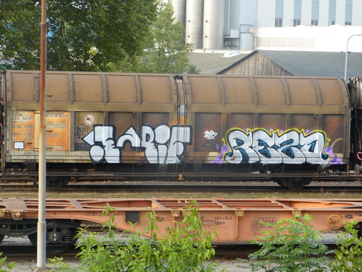 Graffiti Train in Dusseldorf - Photo by DoppelWhopper - Rezo, Tarif (2013)