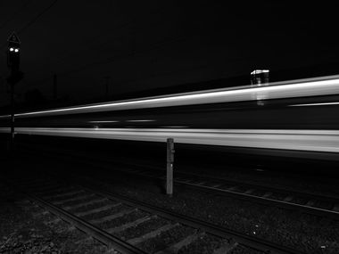 Graffiti Artwork in Dusseldorf - Photo by DoppelWhopper - Night, Photography (2013)