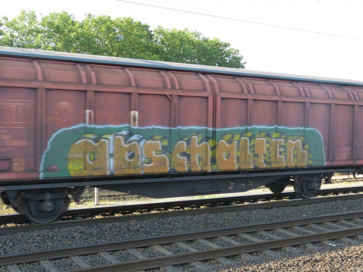 Graffiti Train - Photo by DoppelWhopper - ABSCHALTEN (2013)