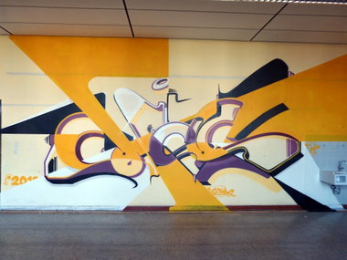 Graffiti Wall in Recklinghausen - Photo by DoppelWhopper - CHES (2013)