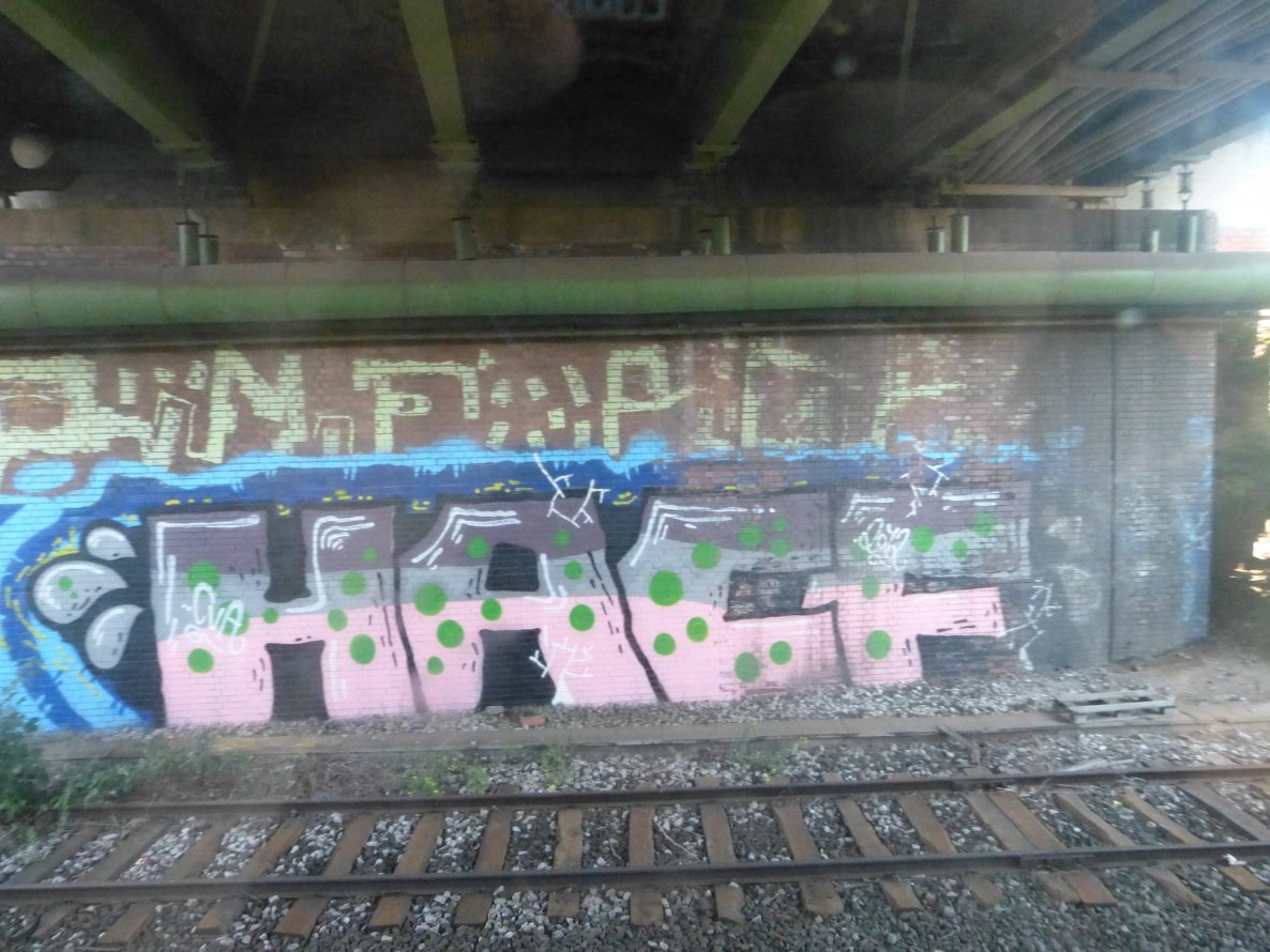 Graffiti Wall in Essen - Photo by DoppelWhopper - Hacf (2013)