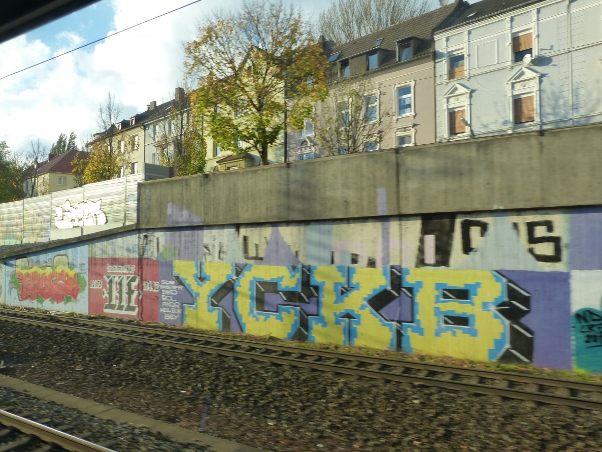 Graffiti Wall in Dortmund - Photo by DoppelWhopper - YCKB