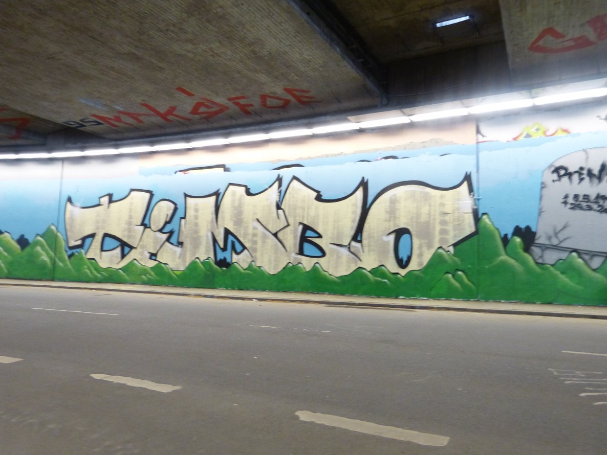 Graffiti Wall in Bochum - Photo by DoppelWhopper (2013)
