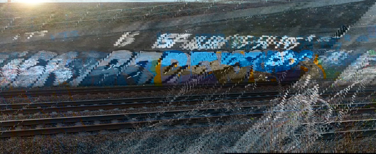 Graffiti Wall in Dusseldorf - Photo by DoppelWhopper - REVO, TAPS, TM (2013)