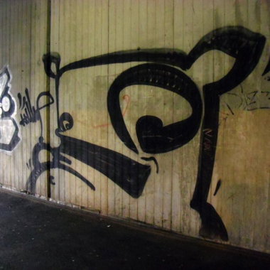 Graffiti Wall - Photo by DoppelWhopper - KIWI, Charry (2012)