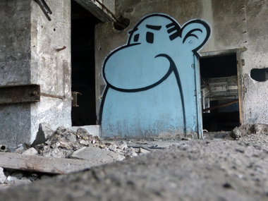 Graffiti Wall in Dusseldorf - Photo by DoppelWhopper - Fore, kw (2013)