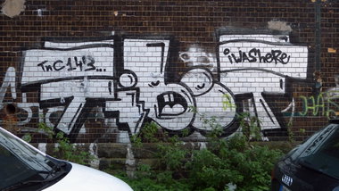 Graffiti Wall - Photo by DoppelWhopper - TIBET