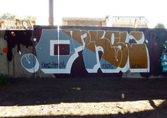 Graffiti Wall in Essen - Photo by DoppelWhopper - Onkel, Hypno, 13ers (2013)