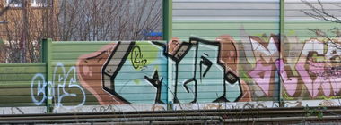 Graffiti Wall in Neuss - Photo by DoppelWhopper - MGB