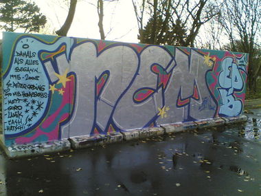 Graffiti Wall - Photo by DoppelWhopper - MEM, EPB