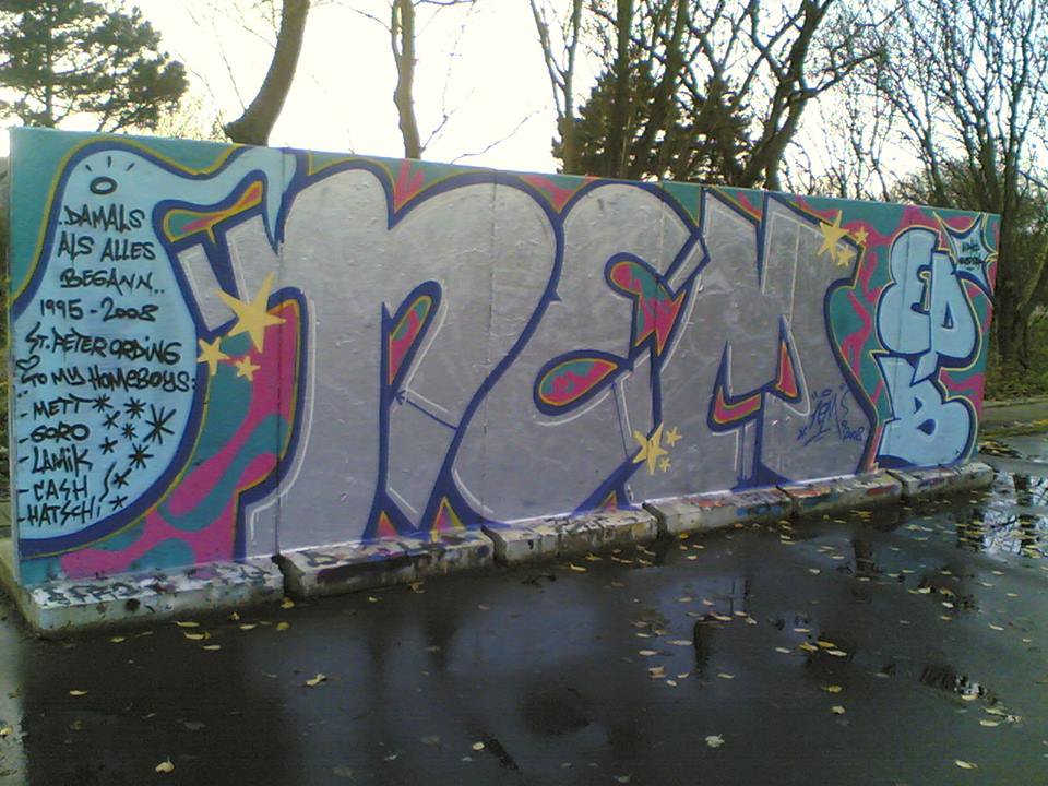 Graffiti Wall - Photo by DoppelWhopper - MEM, EPB