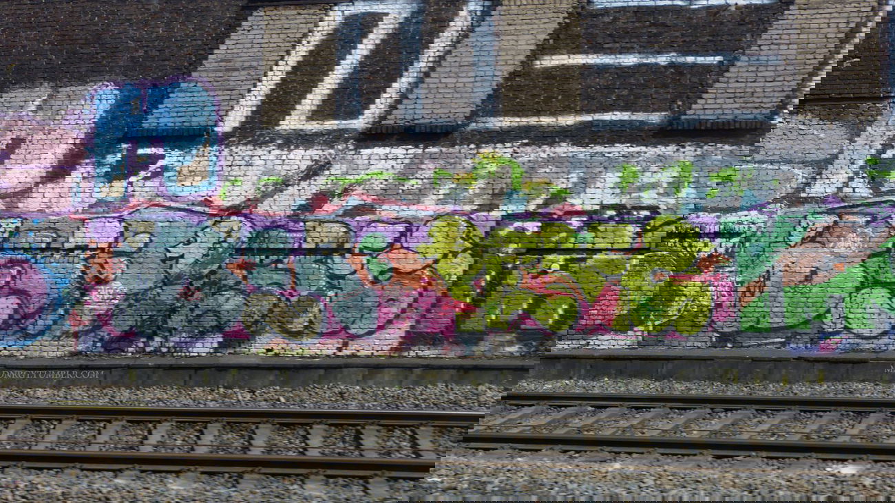 Graffiti Wall - Photo by DoppelWhopper - USER;Perrez, Mäck, jbcb