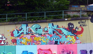 Graffiti Wall - Photo by DoppelWhopper - Angus (2014)