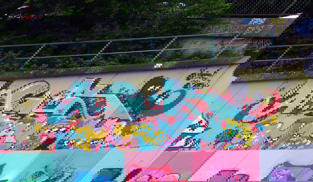 Graffiti Wall - Photo by DoppelWhopper - Angus (2014)