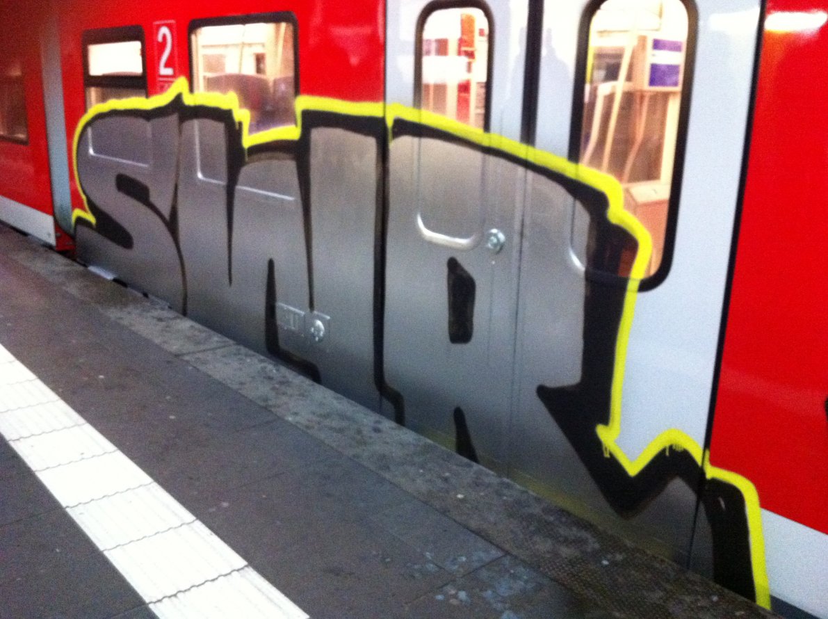 Graffiti Train - Photo by DoppelWhopper - swr (2014)