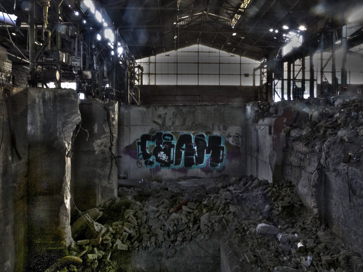 Graffiti Wall - Photo by DoppelWhopper - lost, place, siam (2014)