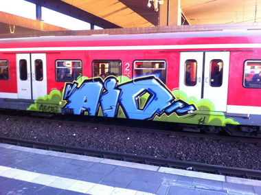 Graffiti Train - Photo by DoppelWhopper - s6