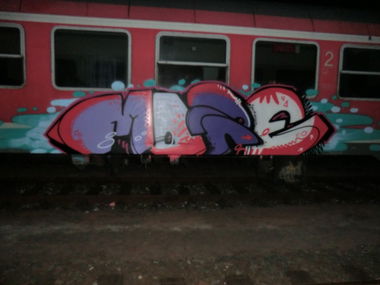 Graffiti Train - Photo by Dorfseufer69 - more, tods (2013)